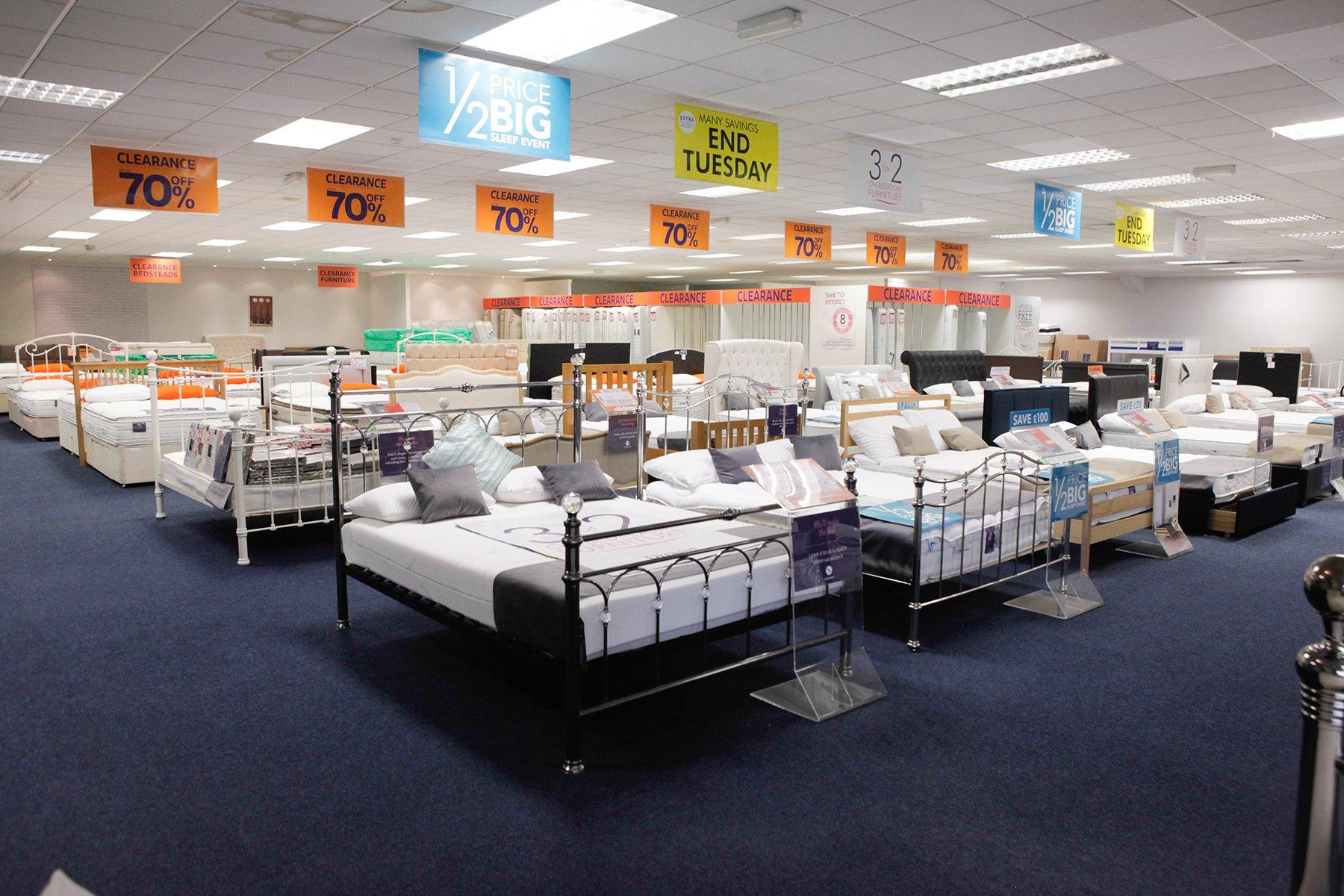 Dreams Store in Cardiff Penarth Road Beds, Mattresses & Furniture